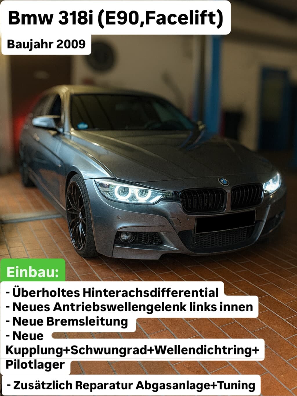 BMW 318i (E90, Facelift)